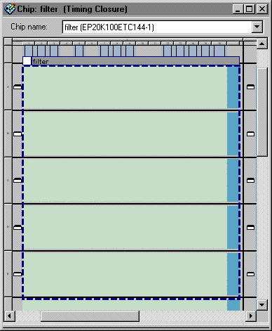 LogicLock Region in Floorplan