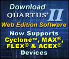 Download Quartus II Software Version 2.1 Service Pack 1 Now with Cyclone Device Support