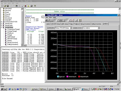 hyperlynx visual ibis editor